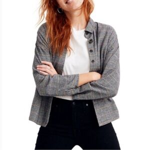 Madewell Womens Size XLarge Flannel Bromley Ronan Plaid Shirt